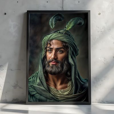 تابلو قمر بنی هاشم کد 133