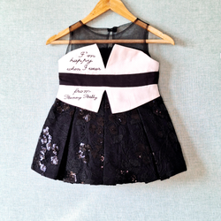 پیراهن دخترانه پولکی وارداتی ترک  برند Bonny Billy