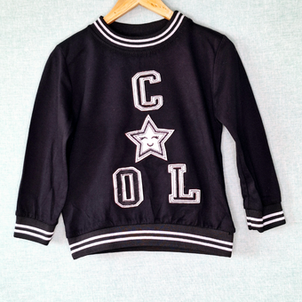 بلوز مشکی ستاره وارداتی