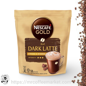 نسکافه گلد دارک لاته 3 در 1Nescafé Gold Dark Latte 3in1