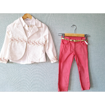 کت و شلوار با بلوز وارداتی