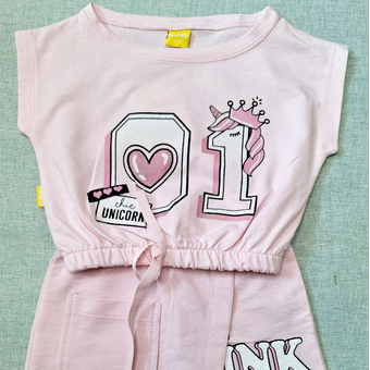 بلوز شلوارک یونی کورن وارداتی ترک