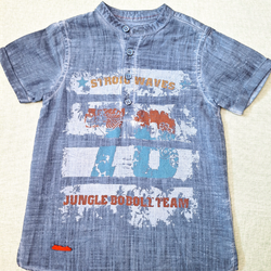 بلوز پسرانه وارداتی ترک با دستمال گردن