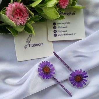 گلسر بابونه بنفش کد 3