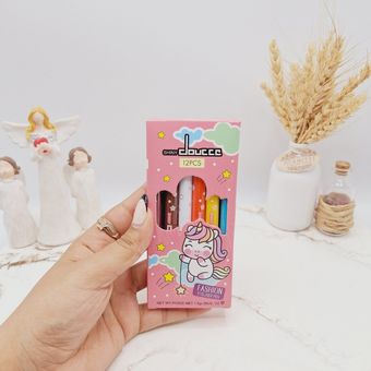 پک 12 تایی خط چشم رنگی برند دوسه