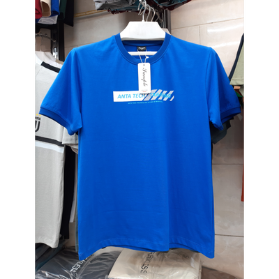 تیشرت مردانه آبی مدل ANTA TECH TRAINING