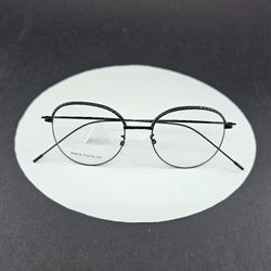 فریم عینک طبی گرد دخترانه و پسرانه رنگ مشکی مدل 1203
