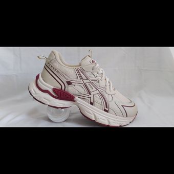 کتونی آسیکس کرم قرمز کد 98