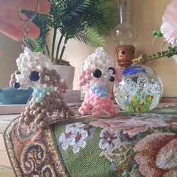 آویزکلید وکیف طرح سگ(پس کرایه)