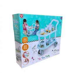 اسباب بازی مدل میز صبحانه طرح 23 قطعه برند پلی گو کد 3128