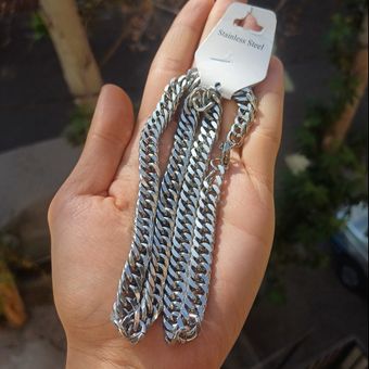 زنجیر کارتیر نقره ای استیل