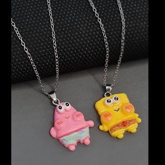 گردنبند ست پاتریک و باب اسفنجی