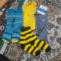 5 جفت جوراب طرح دار و ساده