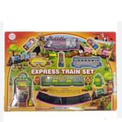 اسباب بازی مدل قطار طرح ایستگاه دار