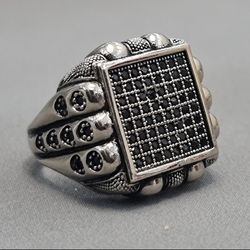 انگشتر مردانه طرح نقره ترک1098