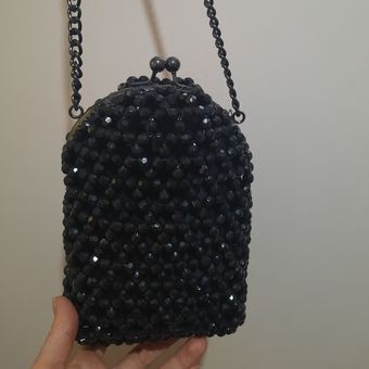 کیف رودوشی مدل دهانه هلالی دودی(پس کرایه)