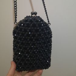 کیف رودوشی مدل دهانه هلالی دودی(پس کرایه)