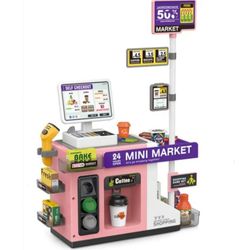 اسباب بازی مدل سوپر مارکت همراه لوازم طرح 46 تکه کد 668-171