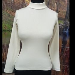 پلیور یقه اسکی سفید