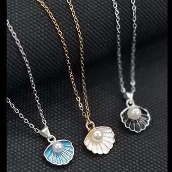 گردنبند صدف استیل