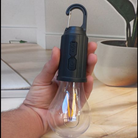 لامپ شارژی ال ای دی 5 وات مدل T01 پایه E27