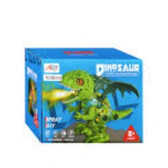 اسباب بازی مدل دایناسور طرح حرکتی دودزا موزیکال باطری خور کد 65-8018