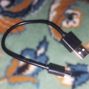کابل شارژ کوتاه دیتادار MicroUSB با ارسال