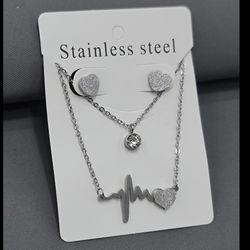 نیم ست ضربان قلب دولاین سندبلاست استیل