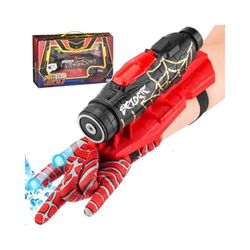 اسباب بازی مدل دستکش اسپایدرمن طرح تیر پرتابی ژله ای شارژی کد SD03