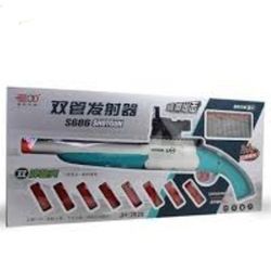 اسباب بازی جنگی مدل تفنگ طرح پوکه پران دولول کد 2028