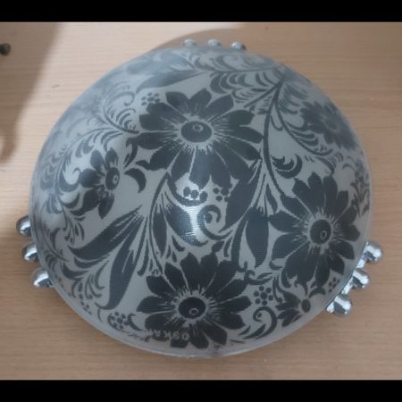 سقفی تک لامپ فلز وشیشه