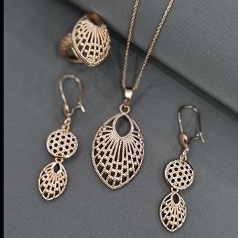 سرویس ژوپینگ زنانه طرح طلا1003