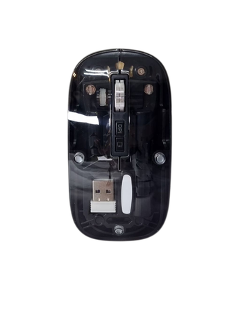 ماوس بی سیم شفاف سایلنت مدل K-2000