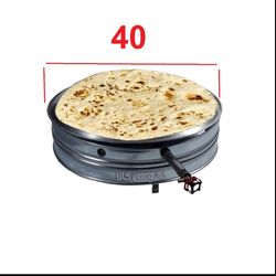 ساج گازی نان پزی 40سانت - تنور گازی خانگی رومیزی